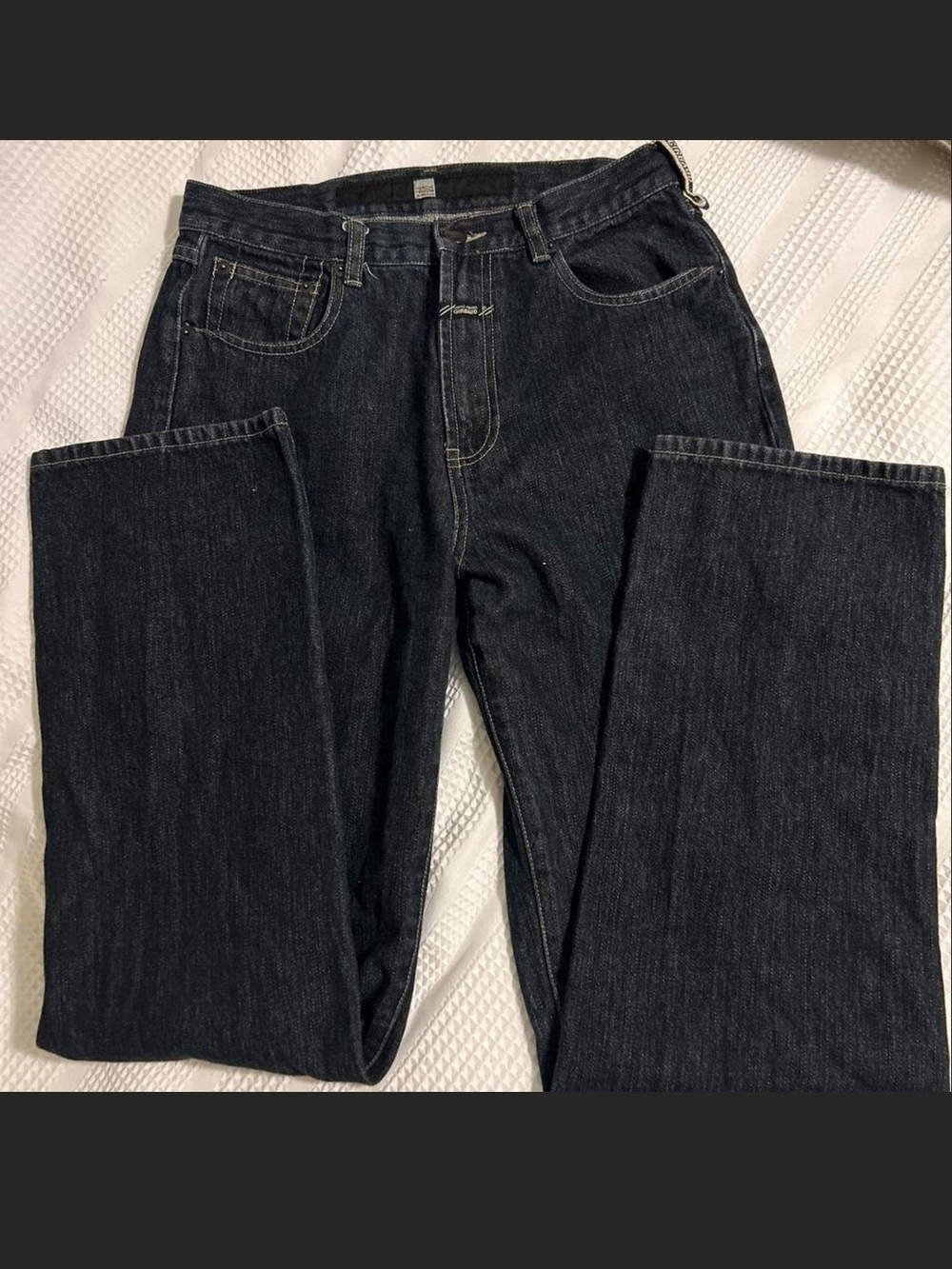 Marithe Francois Girbaud Women's Black Relaxed Jeans